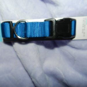 Boots & Barkley Nylon Dog Collar Large Blue Nwt!